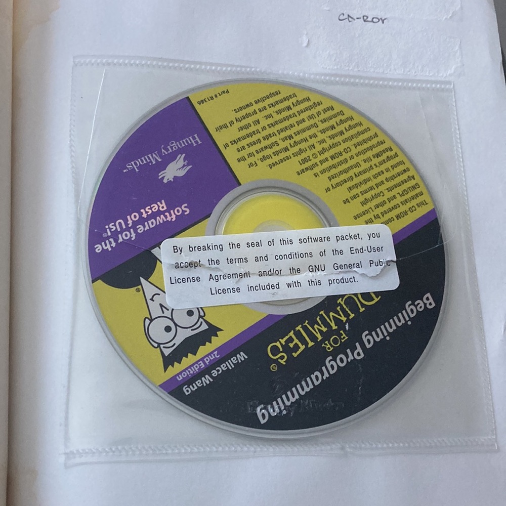 Beginning Programming for Dummies - Picture 4 of 6